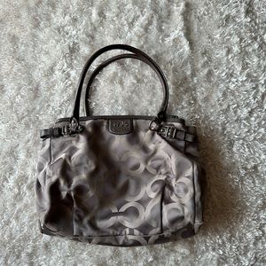 Brown Coach Handbag and Wallet